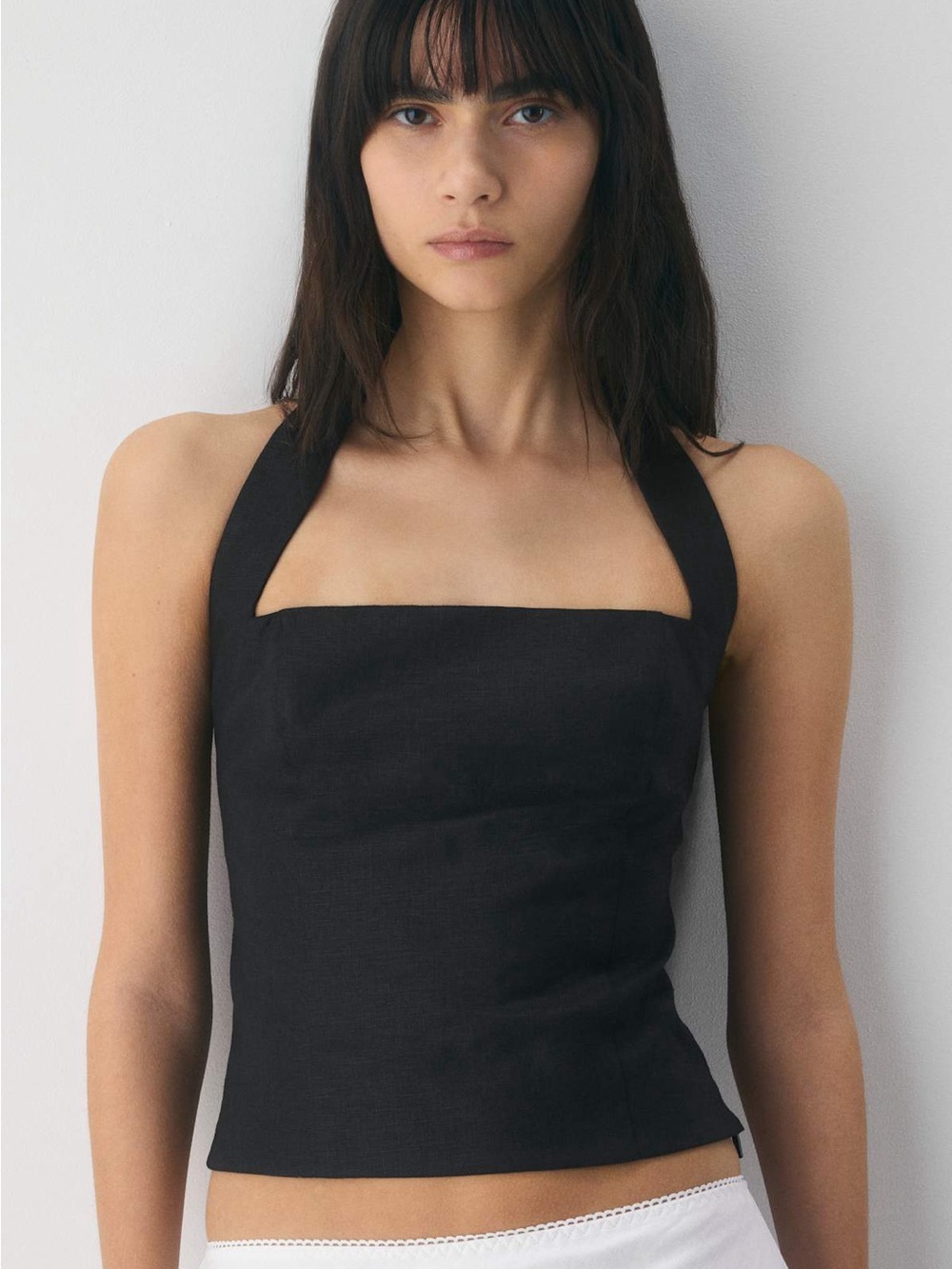 nwot Wilfred Whisper linen halter top S